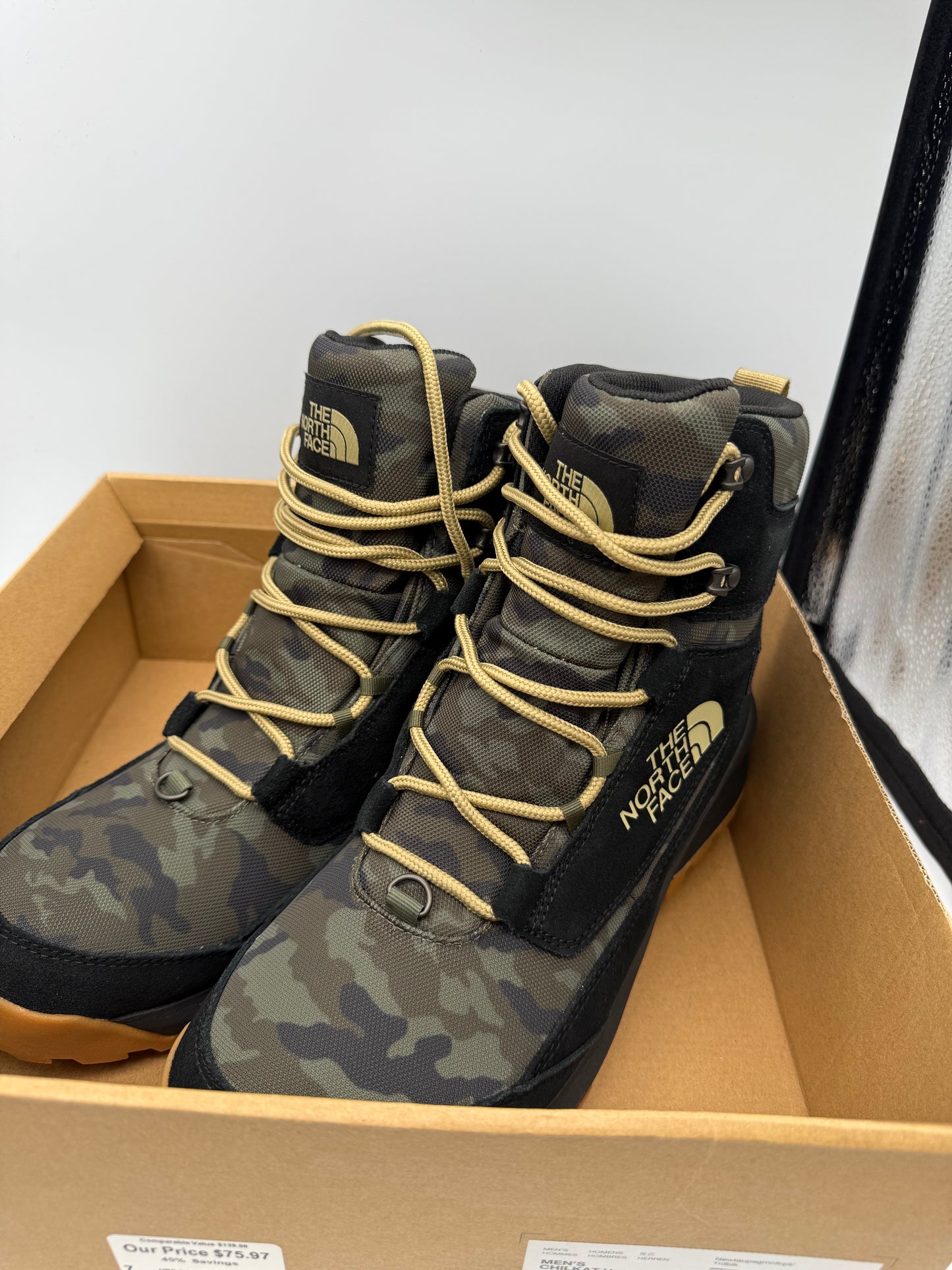 North Face Men’s Chilkat V Cognito Waterproof Boots