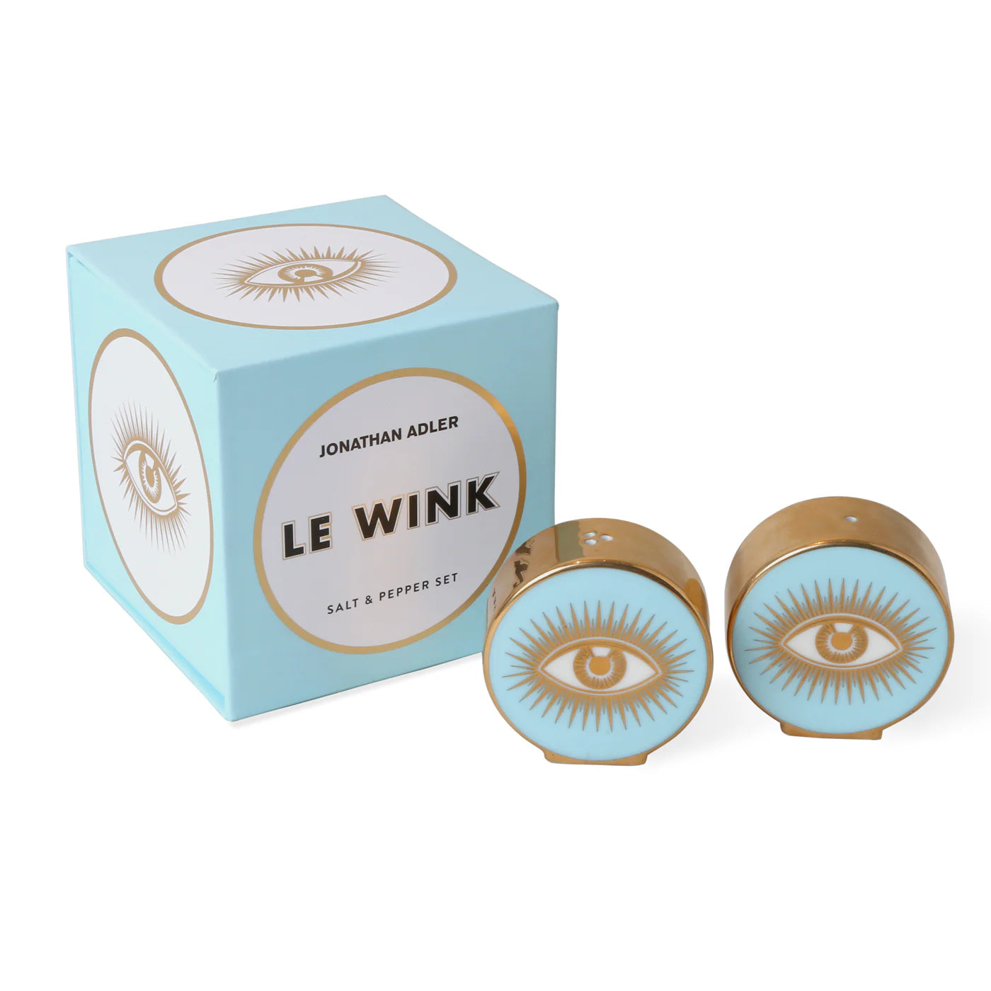 Jonathan Adler Le Wink Salt and Pepper Set
