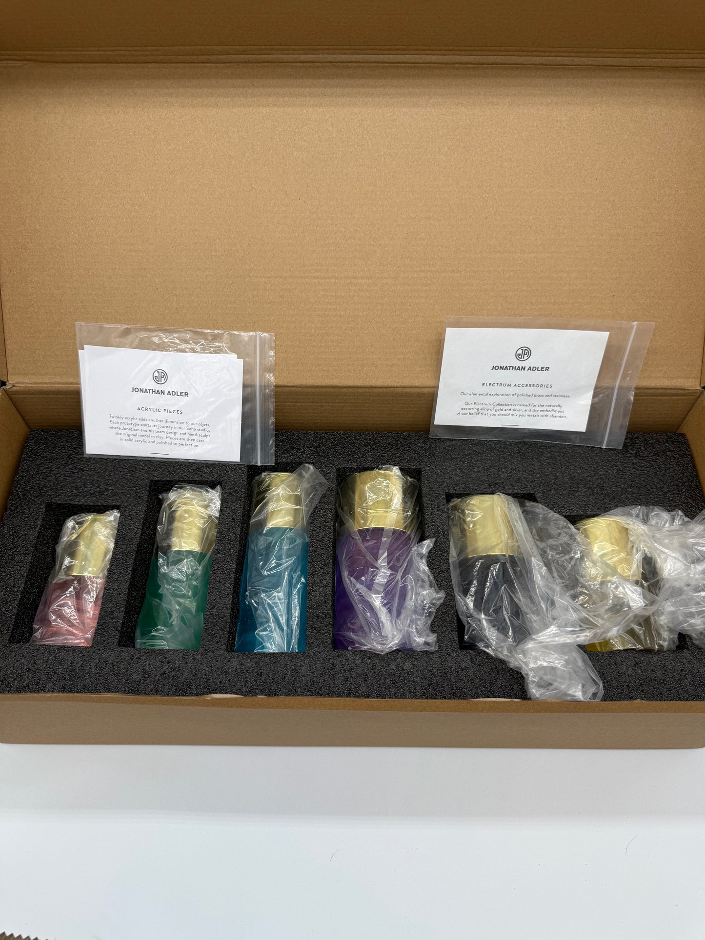 Jonathan Adler Jacques Candle Holder: Set of 6